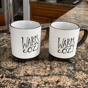 Warm and cozy coffee mugs